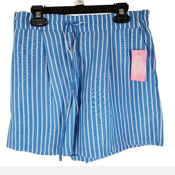 Riley & Rae Striped Shorts Sz Med - Picture 4 of 13